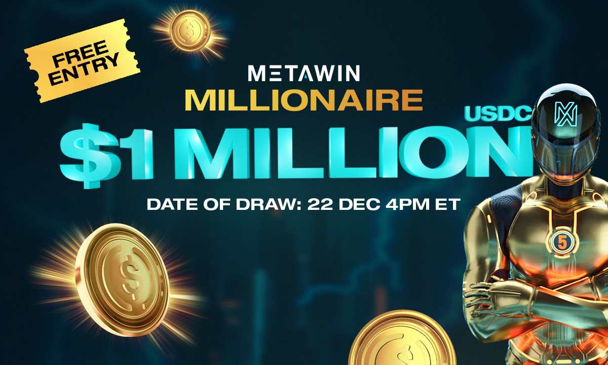 MetaWin Debuts Revolutionary $1M Cryptocurrency Giveaway -